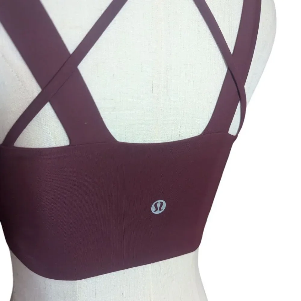 lululemon athletica Burgundy Sports Bra - Picture 5 of 7